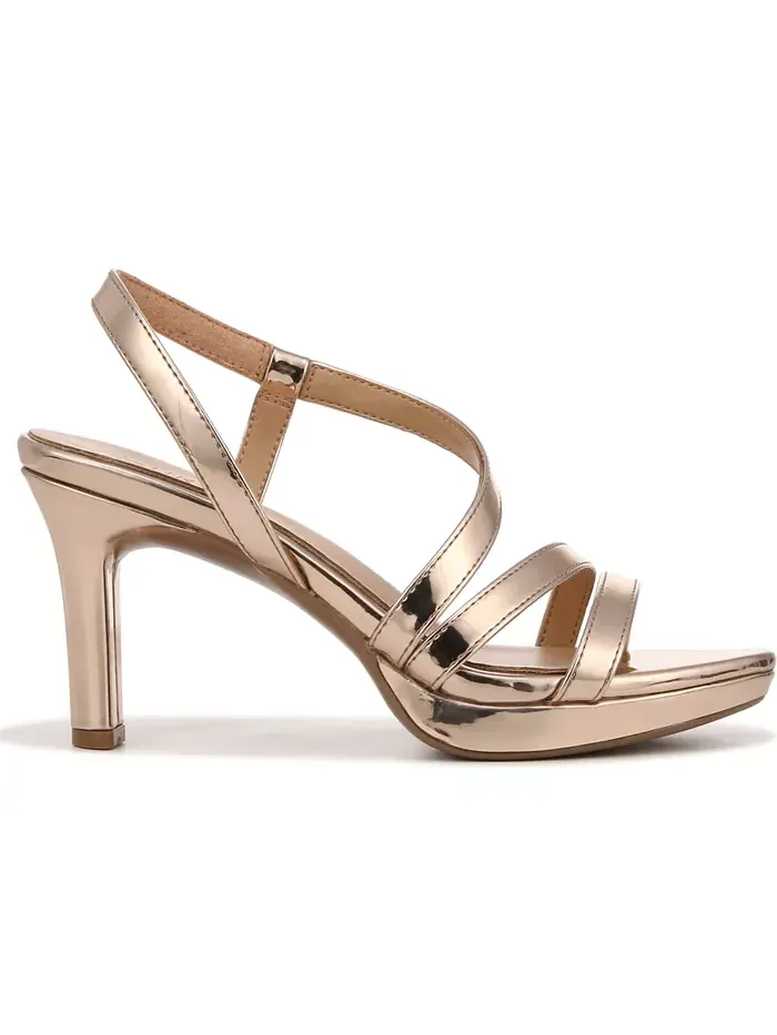 Женские сандалии Brenta Strappy Dress Naturalizer — изображение 2 из 6, розовый золотистый