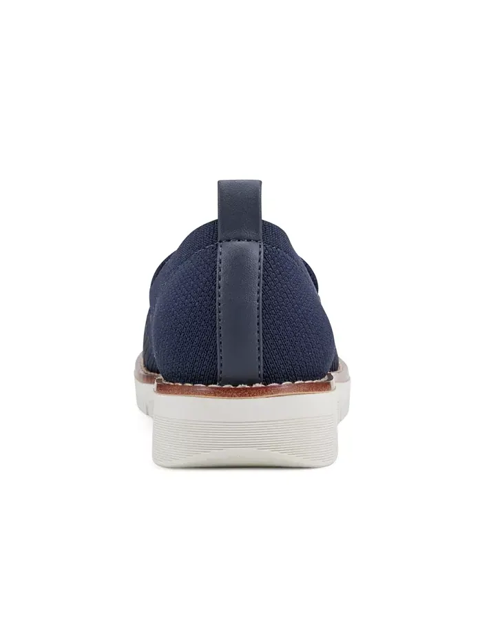 Женские лоферы Valina eFlex Knit Easy-On Easy Spirit — изображение 3 из 5, темно-синий