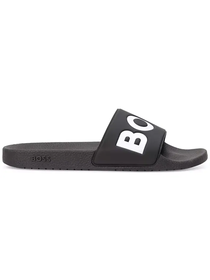Мужские сланцы Aryeh Slip-On Hugo Boss — изображение 1 из 2, черный