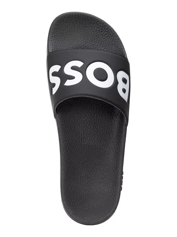 Мужские сланцы Aryeh Slip-On Hugo Boss — изображение 2 из 2, черный