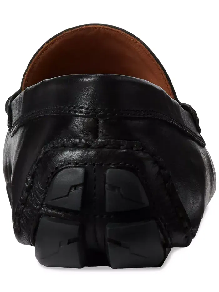 Мужские кожаные лоферы-водители Anders Polo Ralph Lauren — изображение 3 из 5, черный
