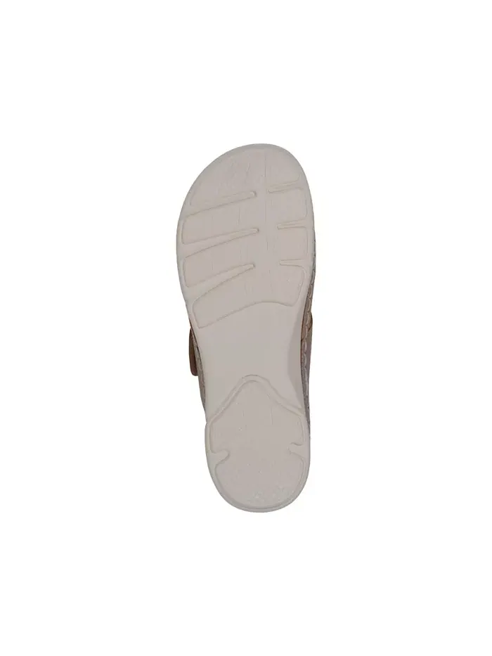 Женские сандалии Verna с регулируемыми двойными ремешками и стелькой GC Shoes — изображение 5 из 5, золотистый