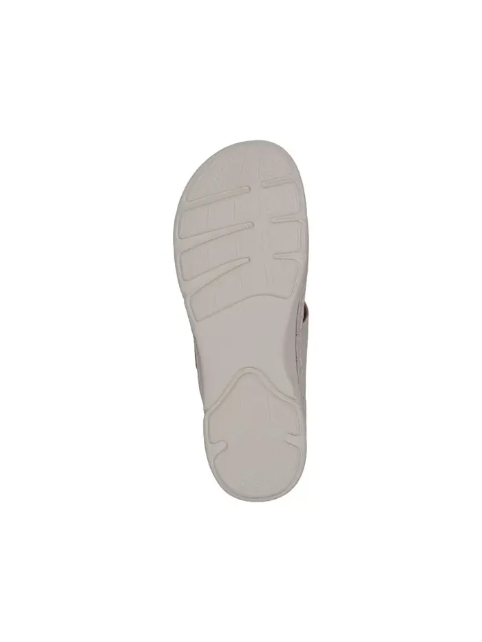 Женские сандалии Verna с регулируемыми двойными ремешками и стелькой GC Shoes — изображение 5 из 5, серебряный