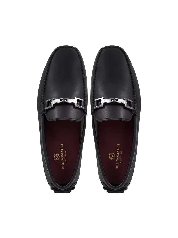 Мужские лоферы Taso Slip On Bruno Magli — изображение 5 из 6, черный