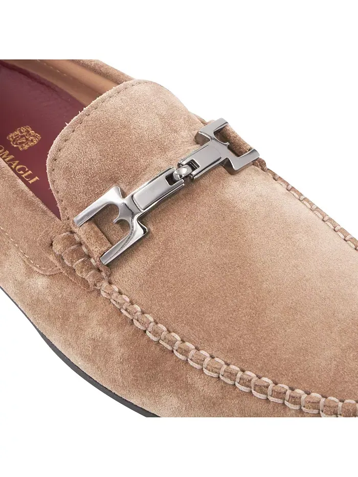 Мужские лоферы Taso Slip On Bruno Magli — изображение 6 из 6, тауп