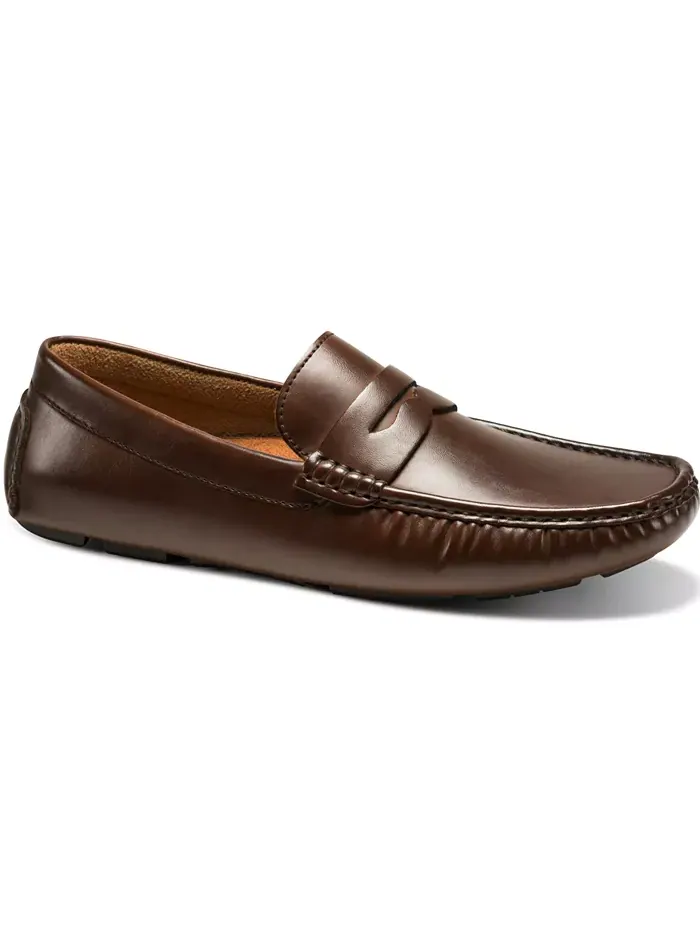 Мужские мокасины Sergio Penny Driving Loafers Kenneth Cole Reaction — изображение 1 из 5, коричневый