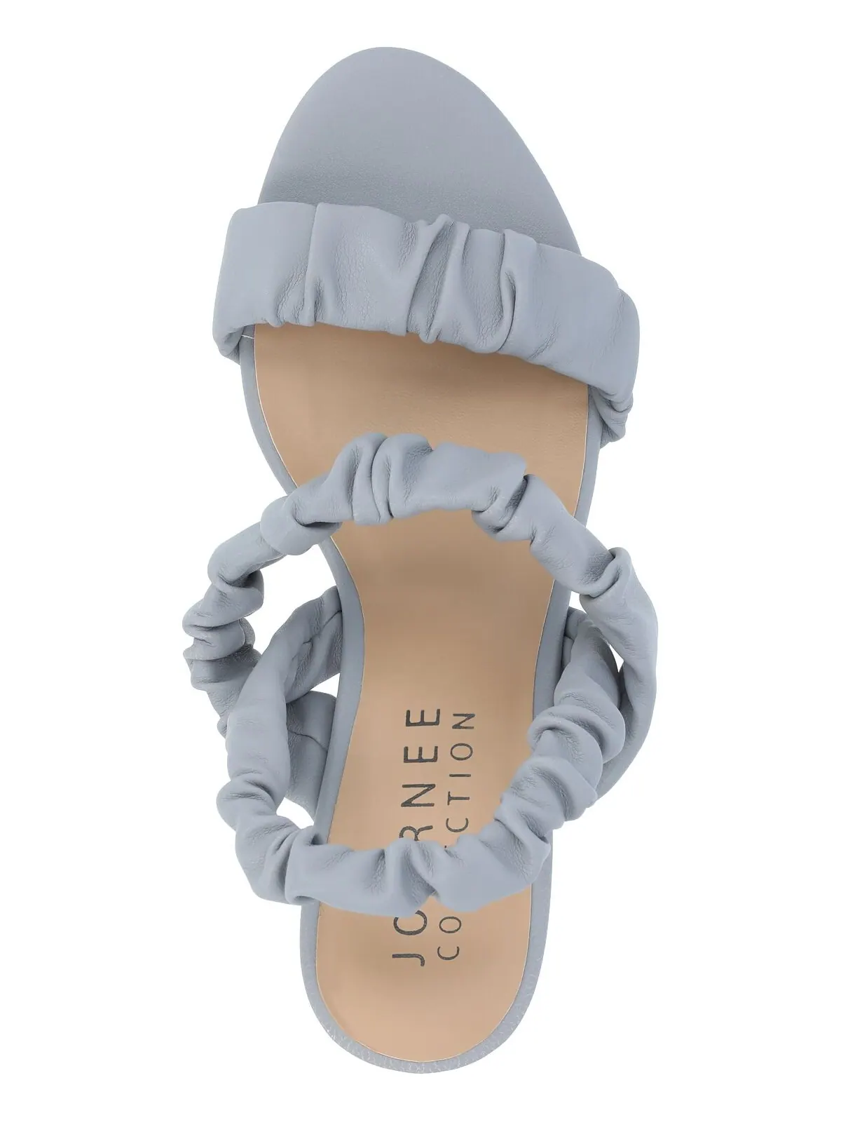 Женские сандалии Amaree со сборками Journee Collection — изображение 4 из 6, синий