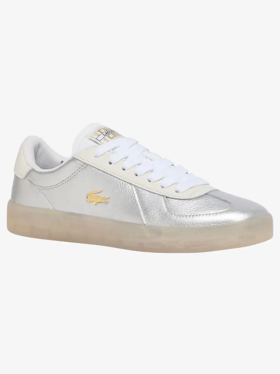 Мужские кроссовки Baseshot Pro 2 на шнуровке Lacoste — изображение 1 из 8, серебряный