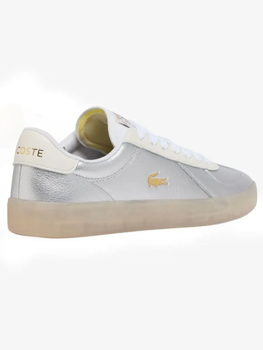 Мужские кроссовки Baseshot Pro 2 на шнуровке Lacoste — изображение 5 из 8, серебряный