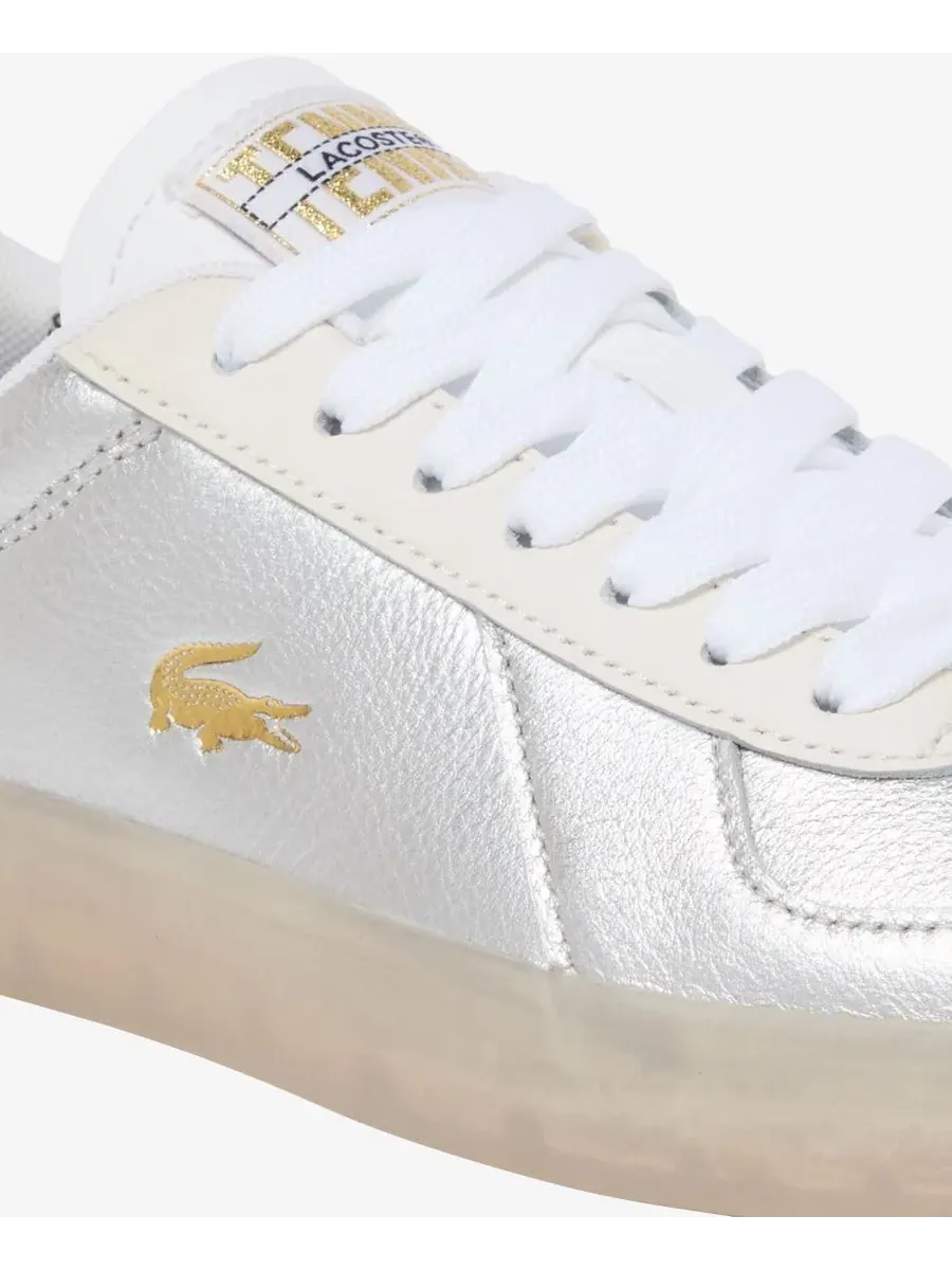Мужские кроссовки Baseshot Pro 2 на шнуровке Lacoste — изображение 6 из 8, серебряный