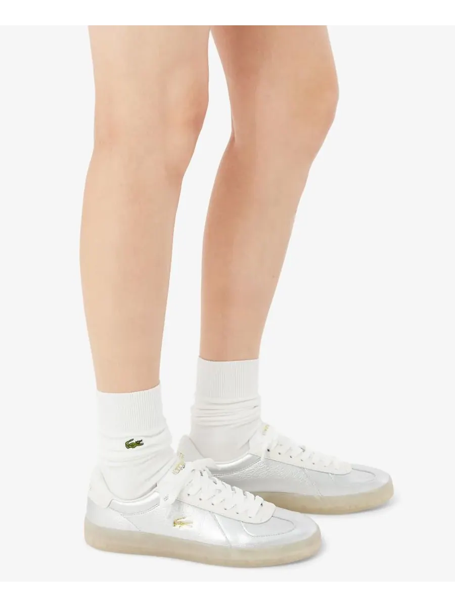 Мужские кроссовки Baseshot Pro 2 на шнуровке Lacoste — изображение 7 из 8, серебряный