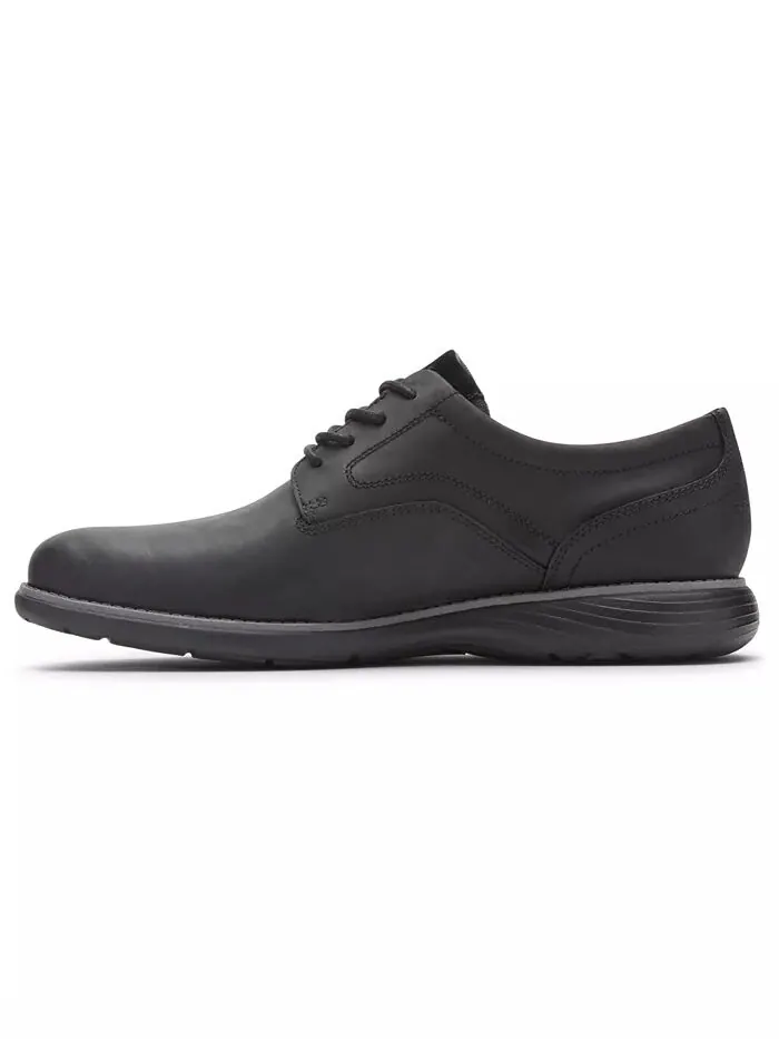 Мужские оксфордские туфли Garett Plain Toe Rockport — изображение 2 из 14, черный