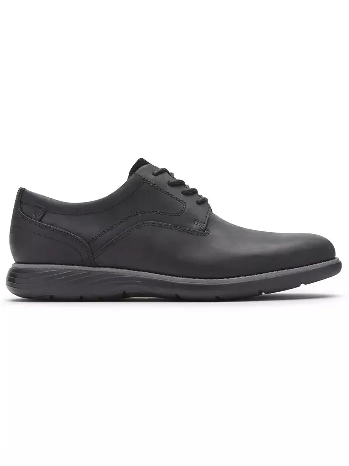 Мужские оксфордские туфли Garett Plain Toe Rockport — изображение 11 из 14, черный