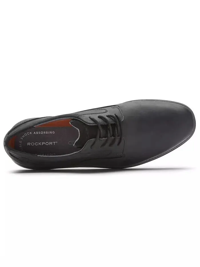 Мужские оксфордские туфли Garett Plain Toe Rockport — изображение 8 из 14, черный