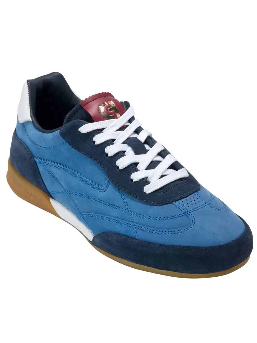 Женские кроссовки GrandPrø Turf 20 на шнуровке Cole Haan — изображение 1 из 5, синий/темно-синий/белый