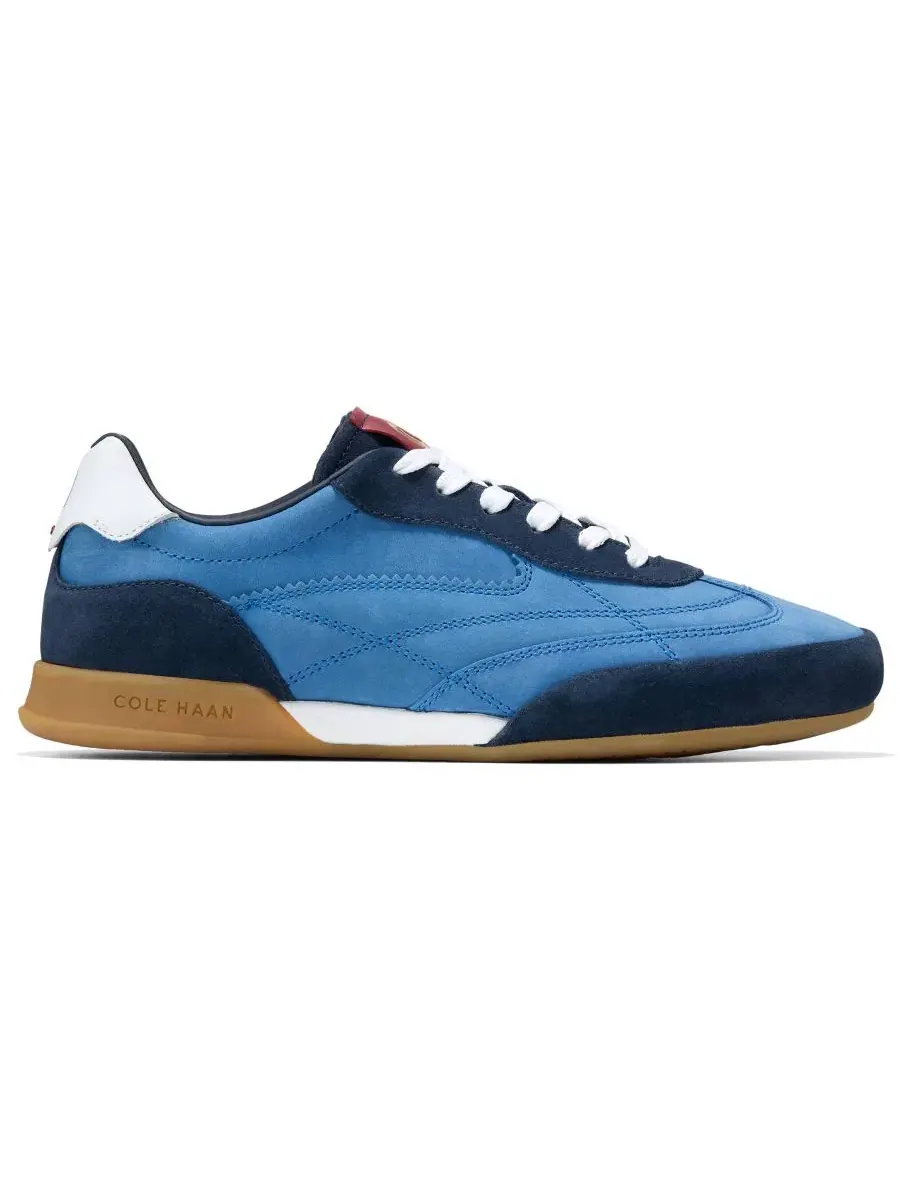 Женские кроссовки GrandPrø Turf 20 на шнуровке Cole Haan — изображение 2 из 5, синий/темно-синий/белый