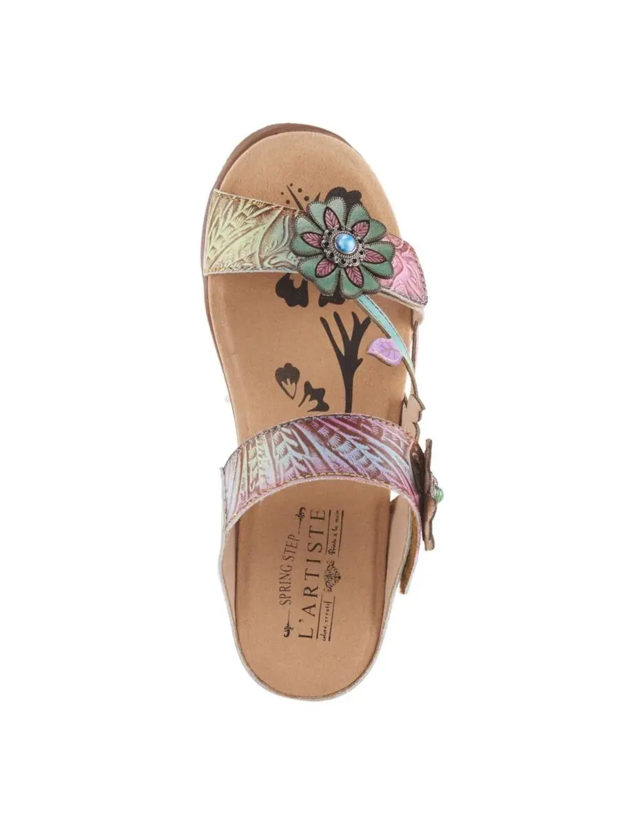 Женские сандалии Spring Step Aymee L'Artiste — изображение 3 из 7, синий мульти