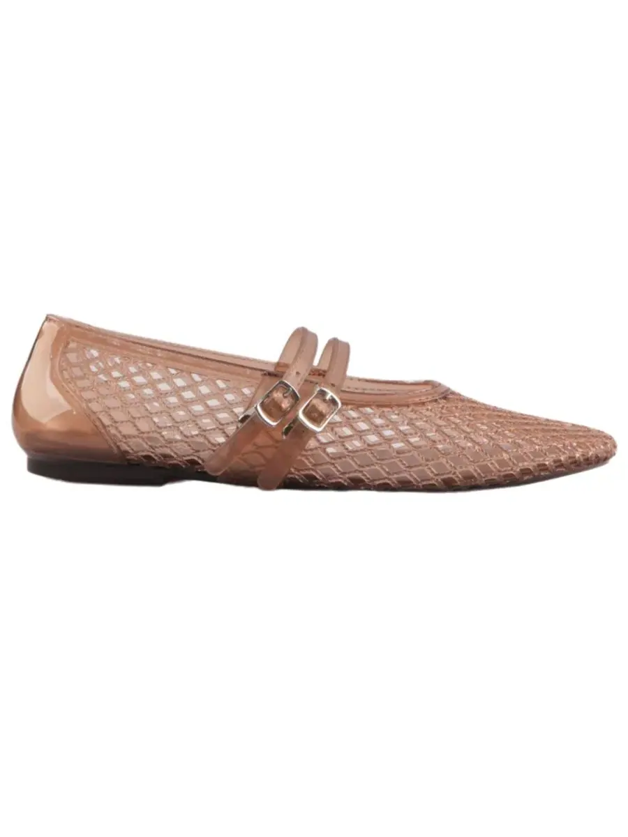 Женские балетки Malibu Jelly Mesh Mary Jane Kenneth Cole Reaction — изображение 2 из 8, шоколад