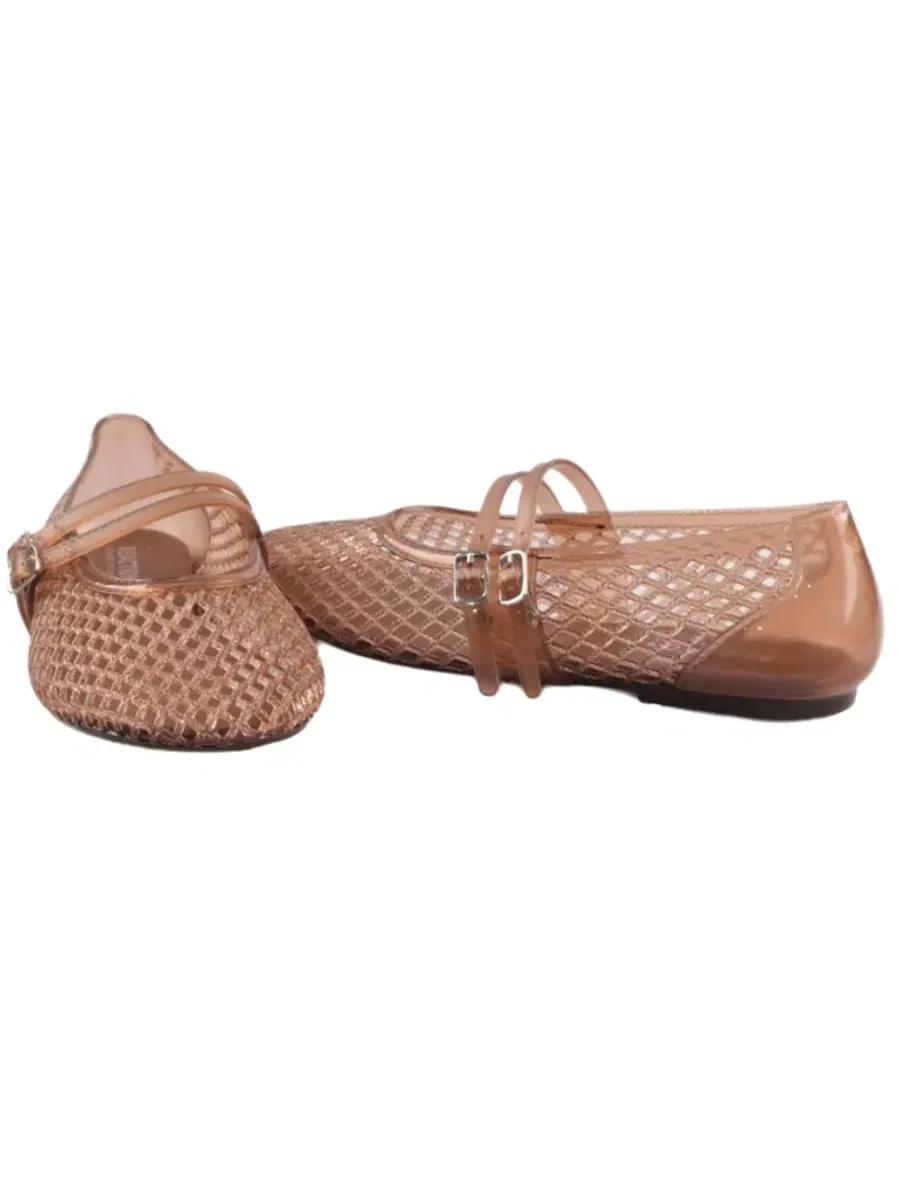 Женские балетки Malibu Jelly Mesh Mary Jane Kenneth Cole Reaction — изображение 8 из 8, шоколад