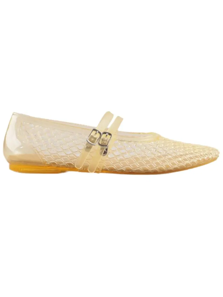 Женские балетки Malibu Jelly Mesh Mary Jane Kenneth Cole Reaction — изображение 2 из 8, цитрусовый
