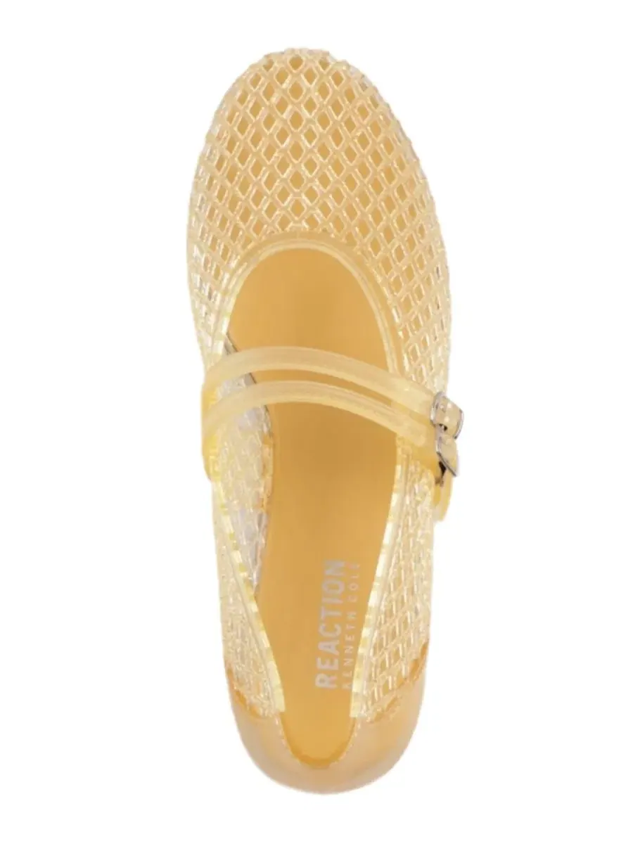 Женские балетки Malibu Jelly Mesh Mary Jane Kenneth Cole Reaction — изображение 4 из 8, цитрусовый