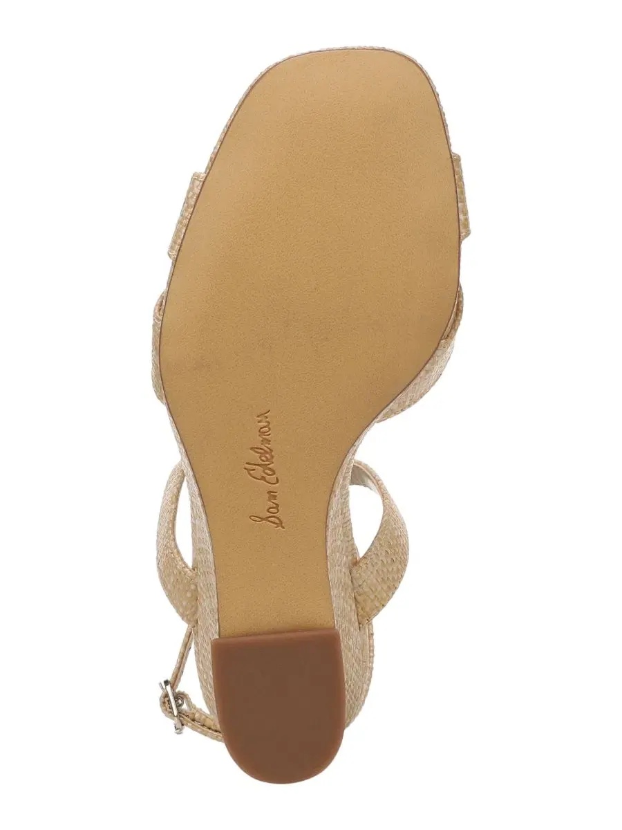 Женские сандалии на танкетке Davi с ремешками Sam Edelman — изображение 5 из 5