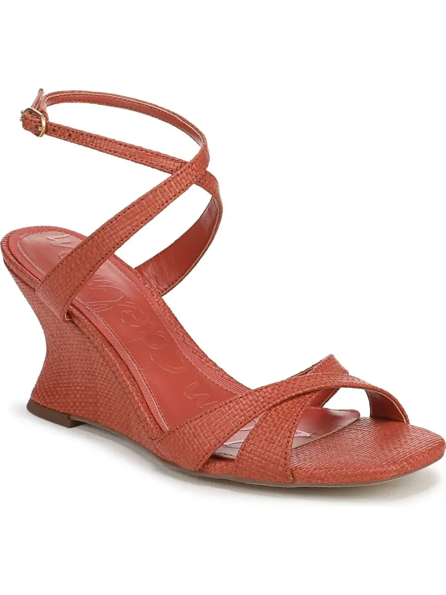 Женские сандалии на танкетке Davi с ремешками Sam Edelman