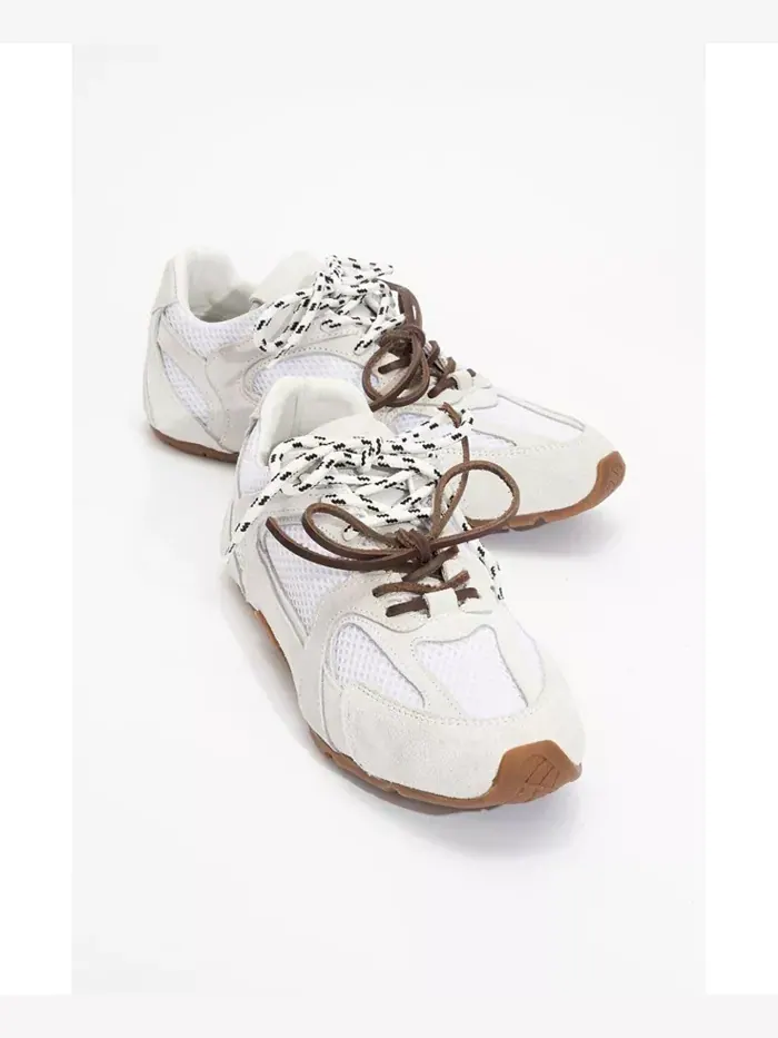 Селина Кроссовки из замши и кожи (женские) Forever & Always Shoes