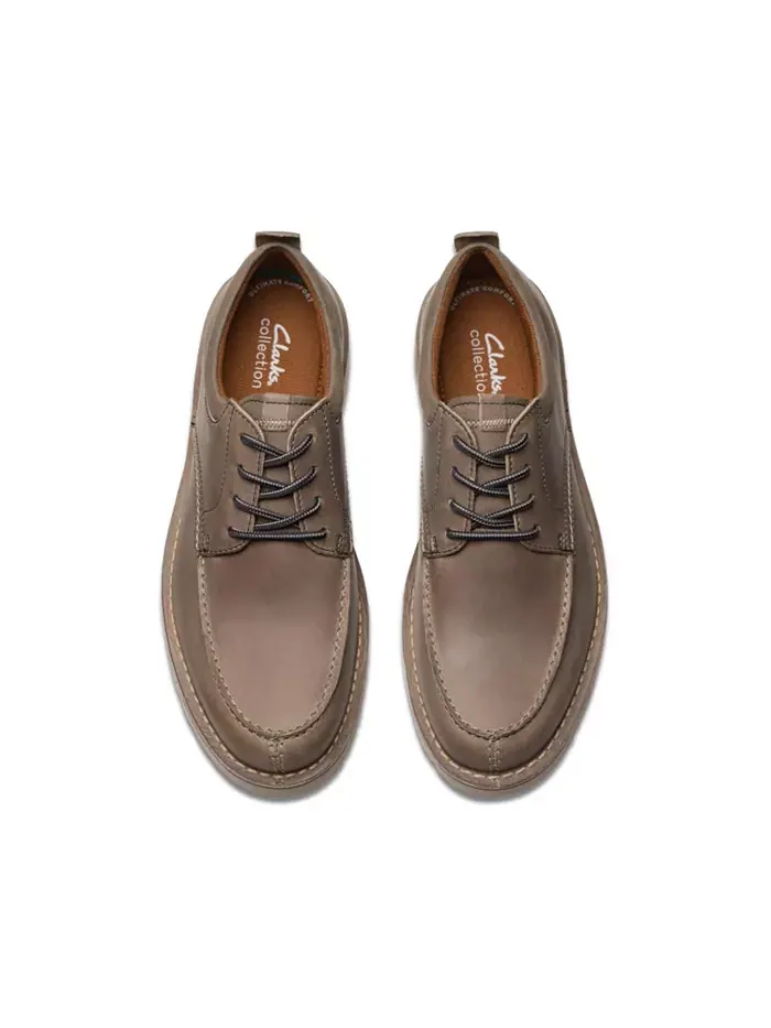 Мокасины мужские Clarks Eastridge Moc — изображение 2 из 13, серый