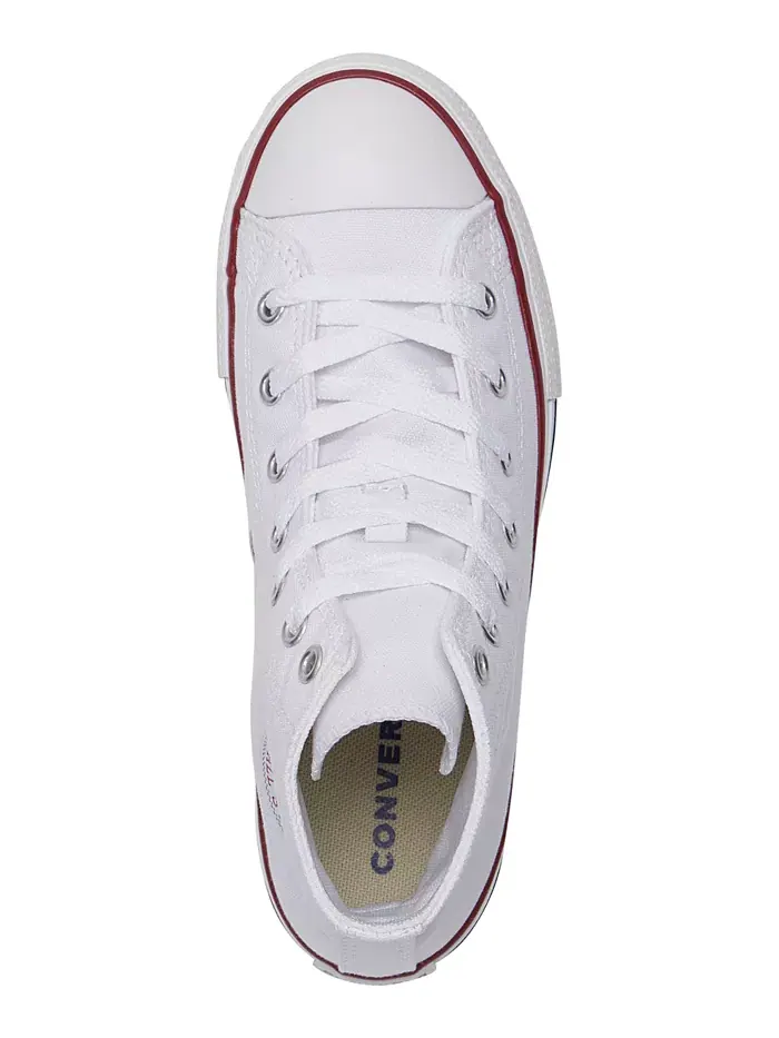 Детские кеды Chuck Taylor Hi Casual от Finish Line Converse — изображение 4 из 6, белый