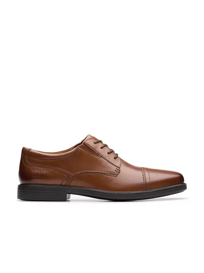 Туфли мужские Clarks Dresslite Cap — изображение 2 из 7, бежевый
