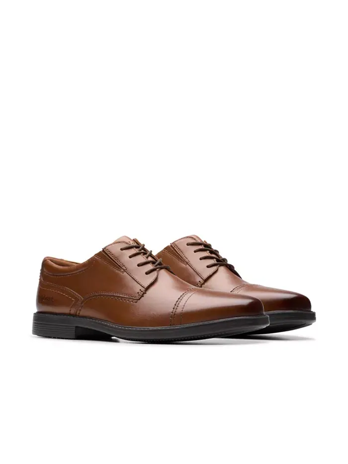 Туфли мужские Clarks Dresslite Cap — изображение 5 из 7, бежевый