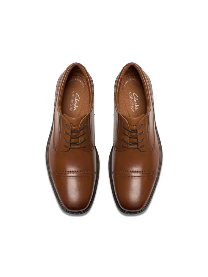 Туфли мужские Clarks Dresslite Cap — изображение 7 из 7, бежевый