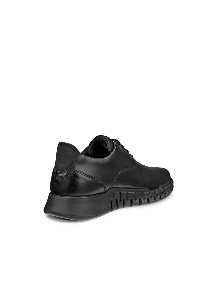 Мужские ботинки дерби Gruuv Hybrid Plain Toe Ecco — изображение 5 из 6, черный