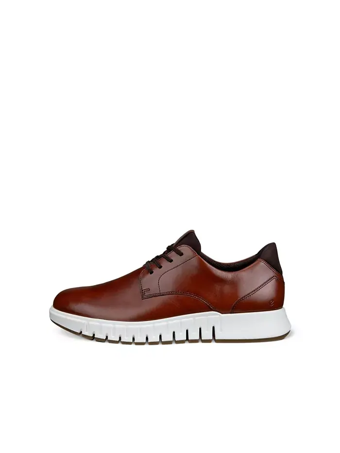 Мужские туфли дерби Gruuv Hybrid Plain Toe Ecco — изображение 3 из 6