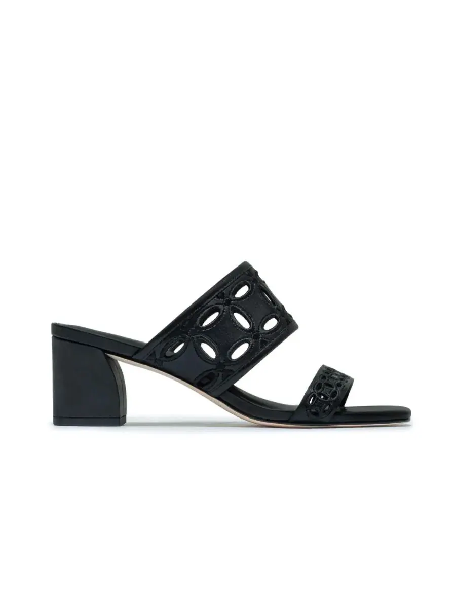Сандалии на среднем каблуке Gemma Bernardo Footwear — изображение 2 из 4, черный