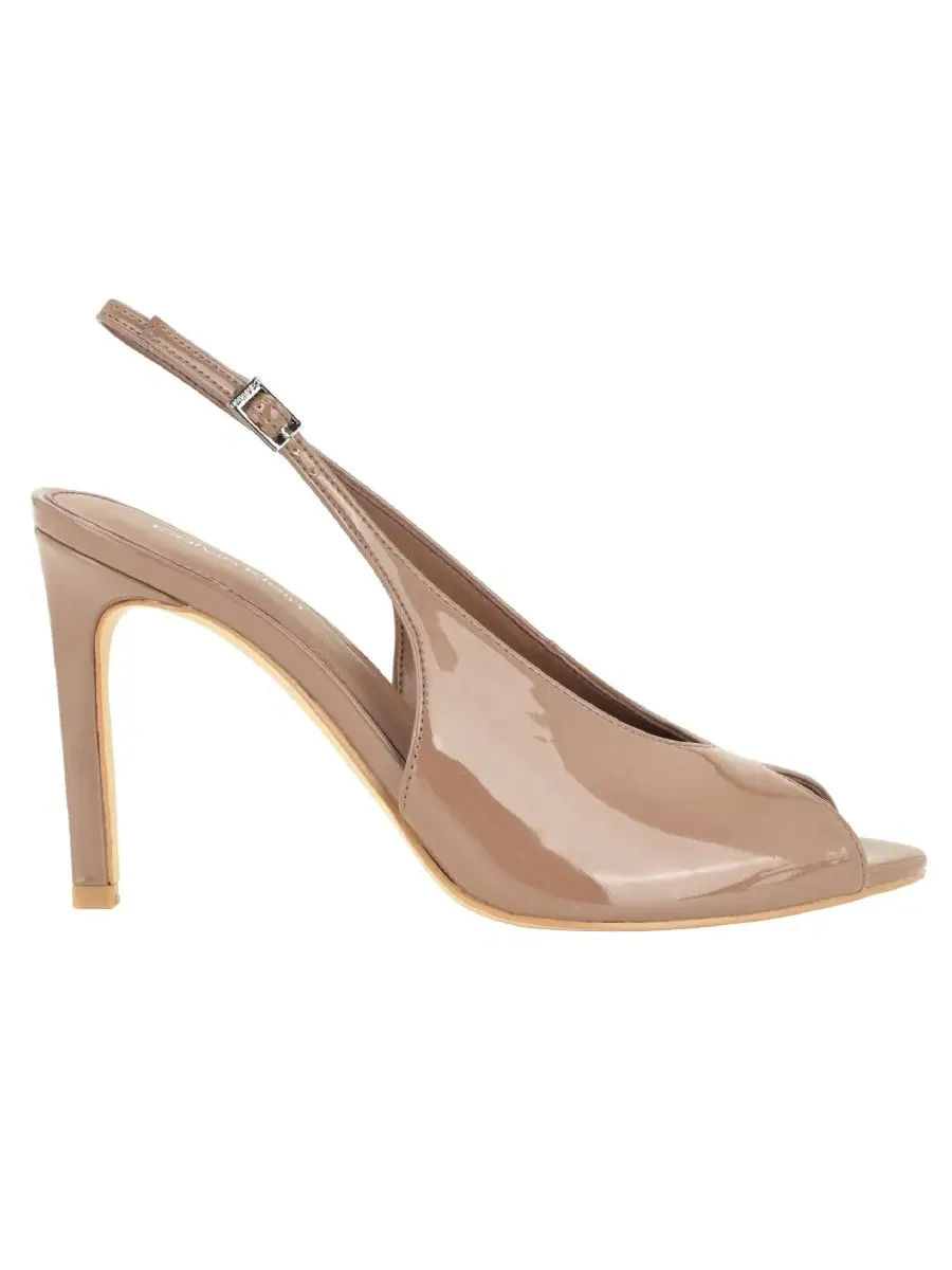 Туфли Dorris Peep Toe High Stiletto Slingback Pump Calvin Klein — изображение 2 из 5, светлый коричневый