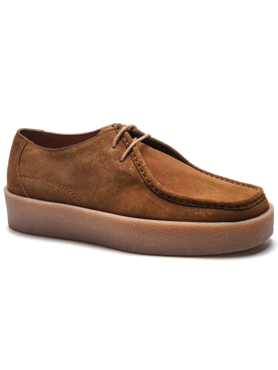 A. Veer Мужские мокасины-дерби Mason — изображение 1 из 6, коричневый