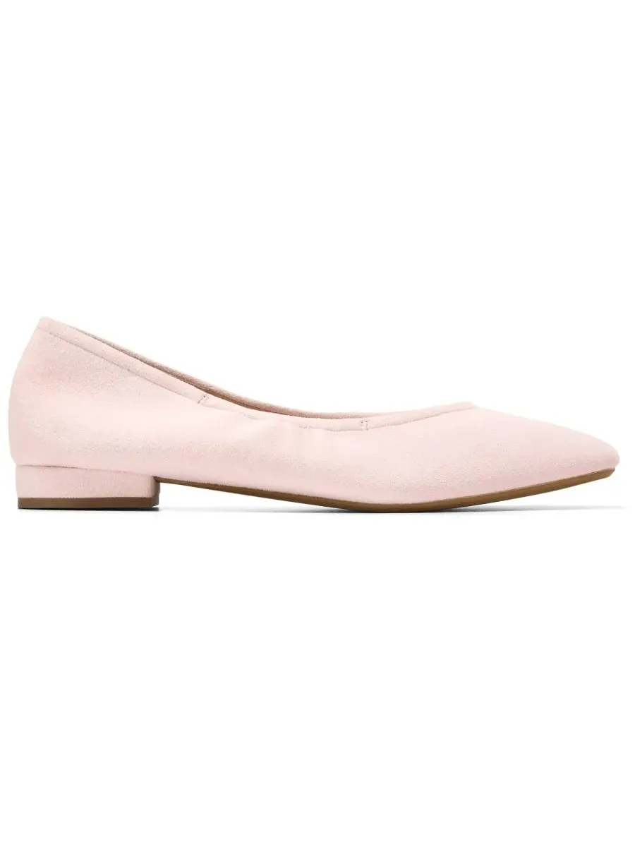 Женские балетки-слипоны Valinda, которые всегда будут в моде Cole Haan, pale лиловый suede — изображение 2 из 6, фиолетовый