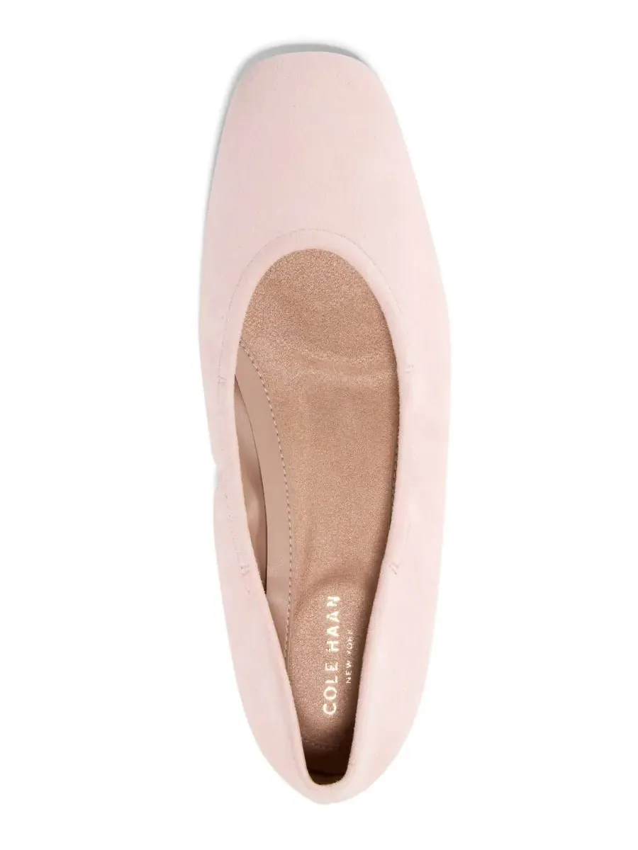 Женские балетки-слипоны Valinda, которые всегда будут в моде Cole Haan, pale лиловый suede — изображение 3 из 6, фиолетовый