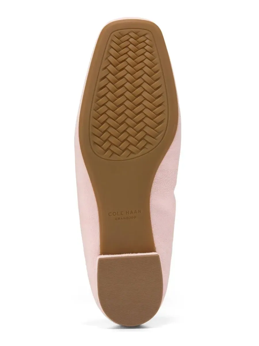 Женские балетки-слипоны Valinda, которые всегда будут в моде Cole Haan, pale лиловый suede — изображение 4 из 6, фиолетовый