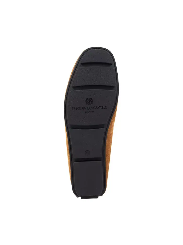 Мужские лоферы Taso Slip On Bruno Magli — изображение 4 из 6, коньячный