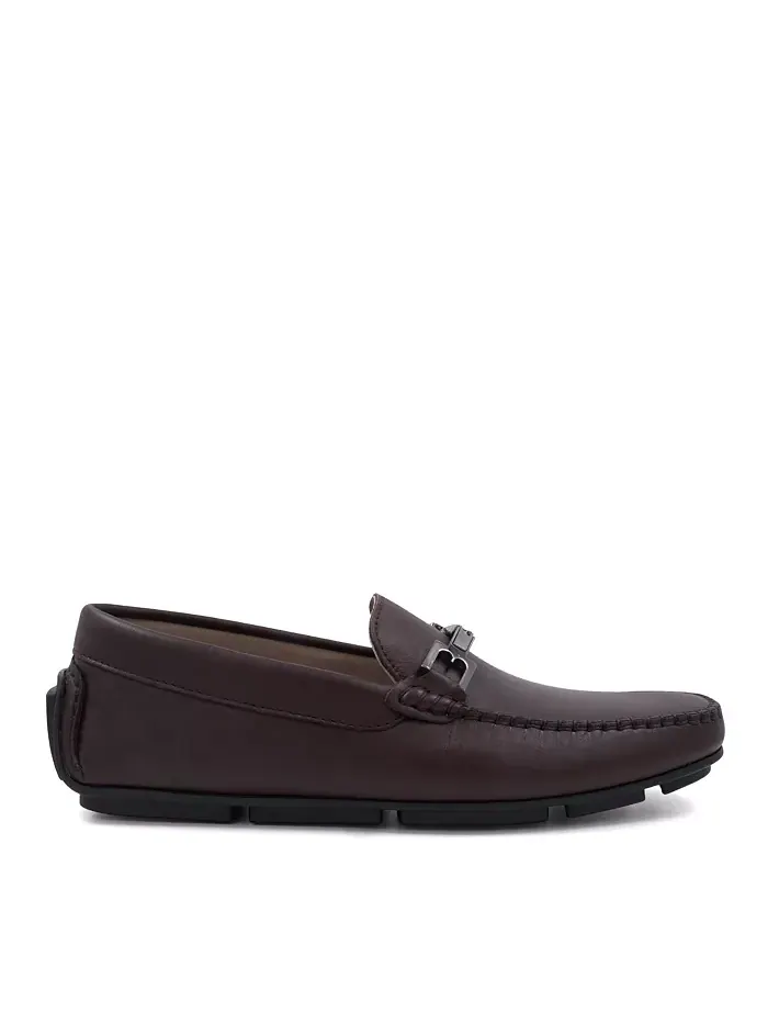 Мужские лоферы Taso Slip On Bruno Magli — изображение 2 из 6, коричневый