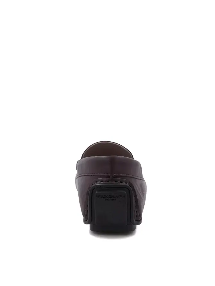 Мужские лоферы Taso Slip On Bruno Magli — изображение 3 из 6, коричневый