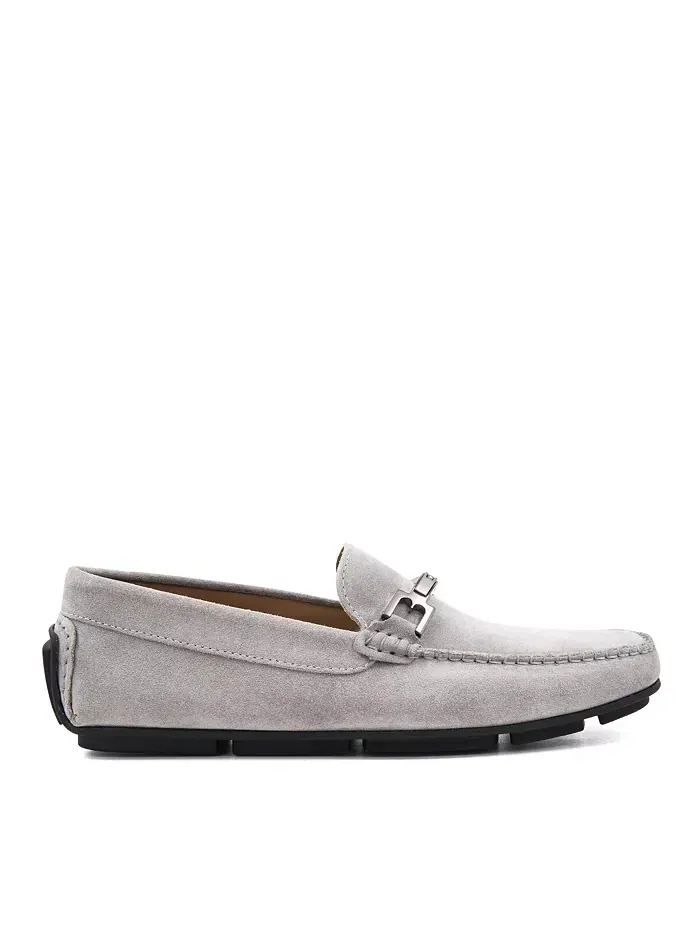 Мужские лоферы Taso Slip On Bruno Magli — изображение 2 из 6, светлый серый