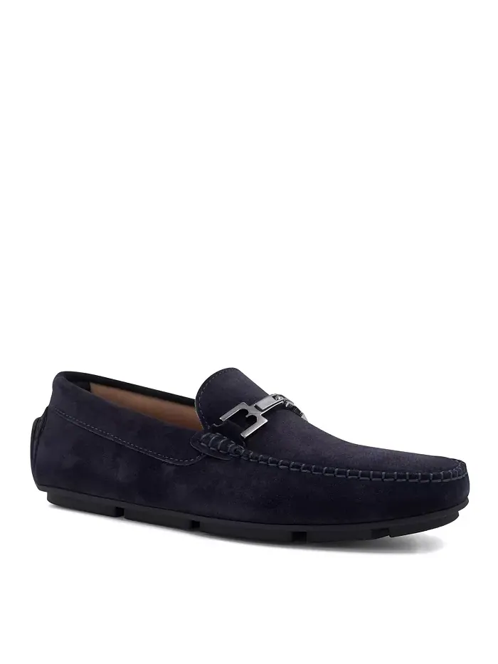 Мужские лоферы Taso Slip On Bruno Magli — изображение 1 из 6, темно-синий