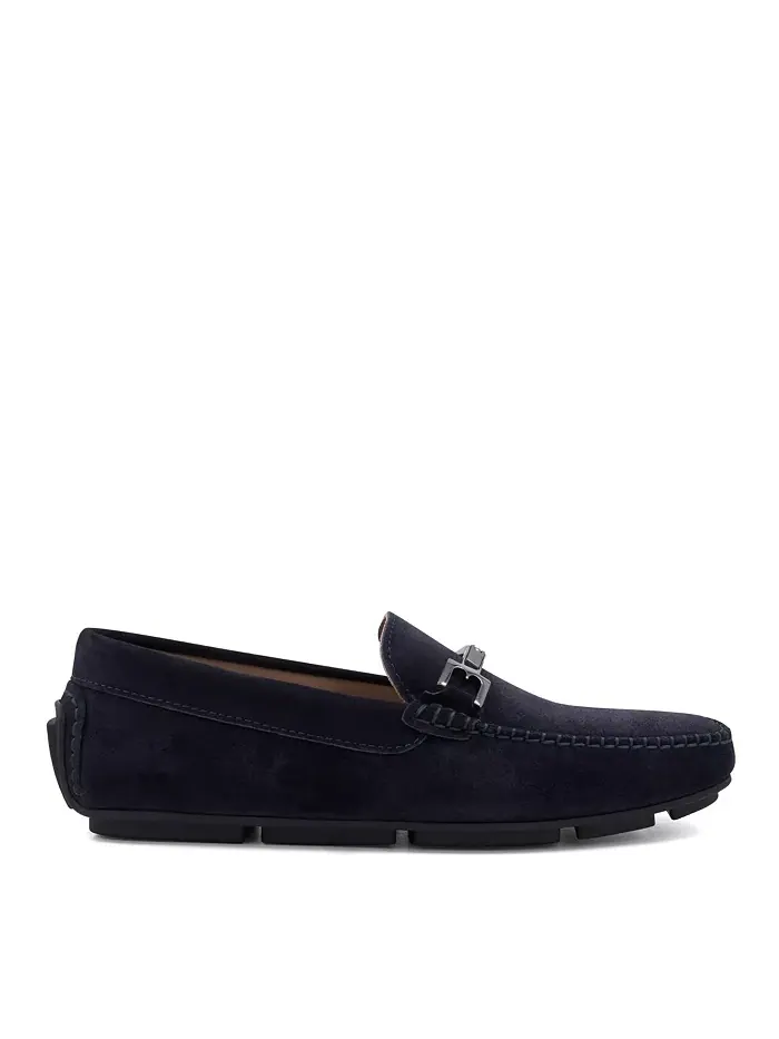 Мужские лоферы Taso Slip On Bruno Magli — изображение 2 из 6, темно-синий