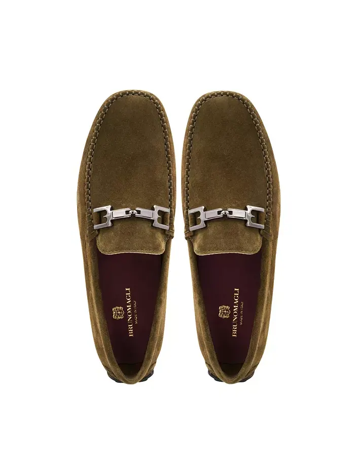 Мужские тапочки Taso Slip On Bruno Magli — изображение 4 из 6, красный