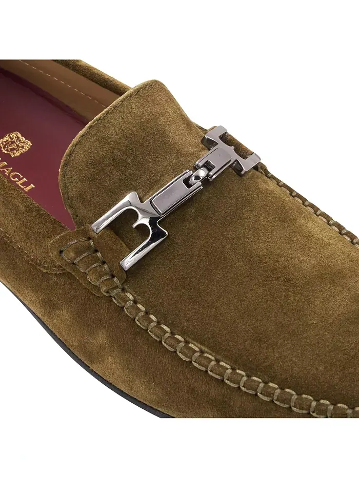 Мужские тапочки Taso Slip On Bruno Magli — изображение 5 из 6, красный