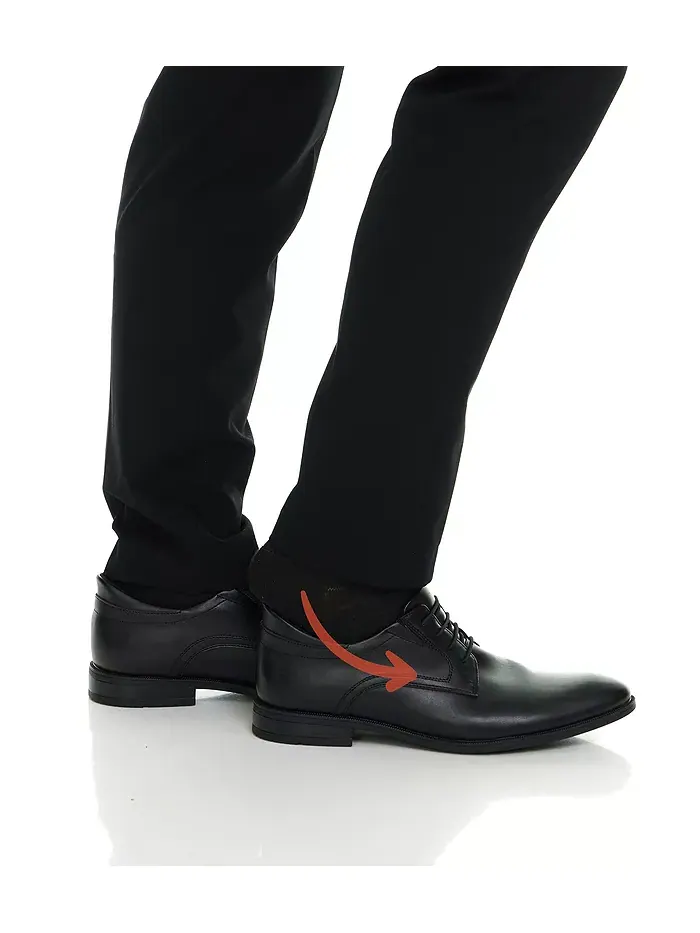 Мужские оксфорды State Street Hands-Free Slip On Technology с простым носком Marc Joseph New York — изображение 5 из 6